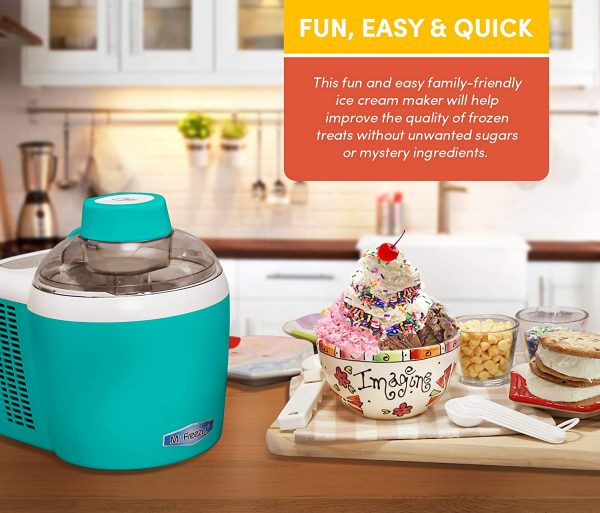 MaxiMatic Freezing SelfRefrigerating Ice Cream Maker Ice Cream