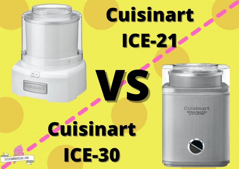 Cuisinart ICE-21 vs ICE-30