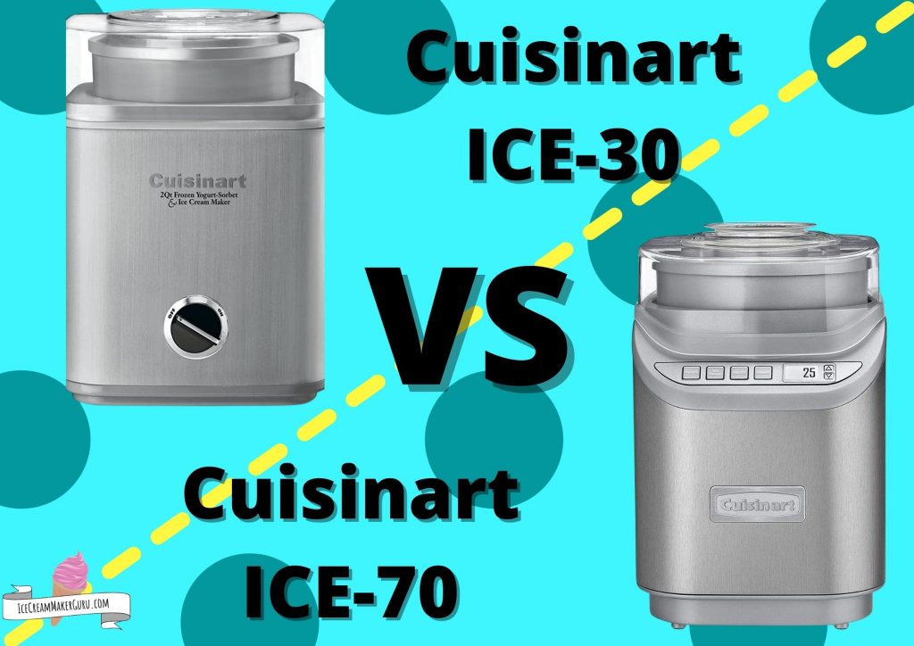 Cuisinart ICE-30 vs ICE-70