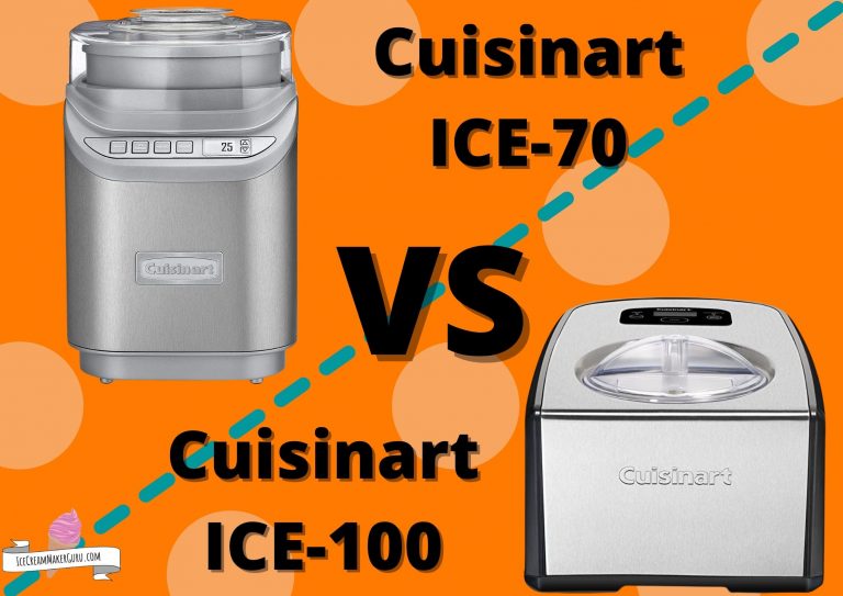 Cuisinart ICE-70 vs ICE-100